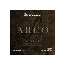 Encordoamento Giannini Arco Viola 4/4|GEAVOA