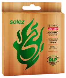 Encordoamento Solez Viol�o A�o .010 Phosphor Bronze|SLAPB10