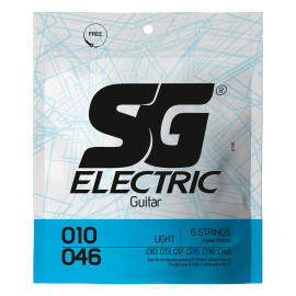 Encordoamento SG Electric Guitarra .010 Light|5198