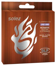 Encordoamento Solez Viol�o .010 12Strings|SLANPB10 12S