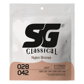 Encordoamento SG Classical Nylon Bronze Viol�o Light|6681