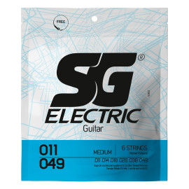 Encordoamento SG Electric Guitarra .010 Medium|5160