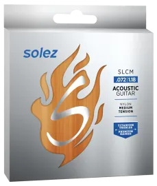 Encordoamento Solez Viol�o Nylon m�dia|SLCM