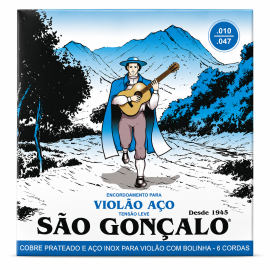 Encordoamento S�o Gon�alo para Viol�o A�o | Tens�o Leve | 010-047