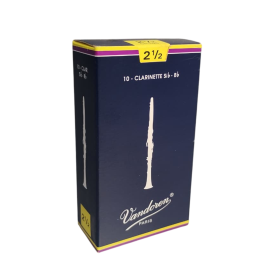 Palheta Vandoren� 2 �/� para Clarinete Mib (Unidade) - Tradicional 
