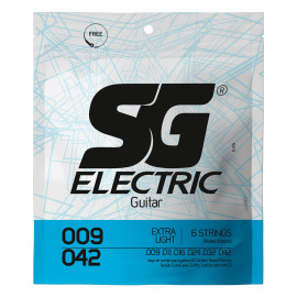 Encordoamento SG Electric Guitarra .009 Extra Light|5145